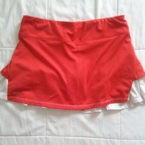 Ruffled Tennis Skirt with Ball Pocket